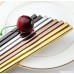 QHZHANG 4 Set Spoon Chopsticks Reusable Metal Stainless Steel Korean Chopstix Spoon Set (B-Rose Gold) - B07BCC8Q6Z
